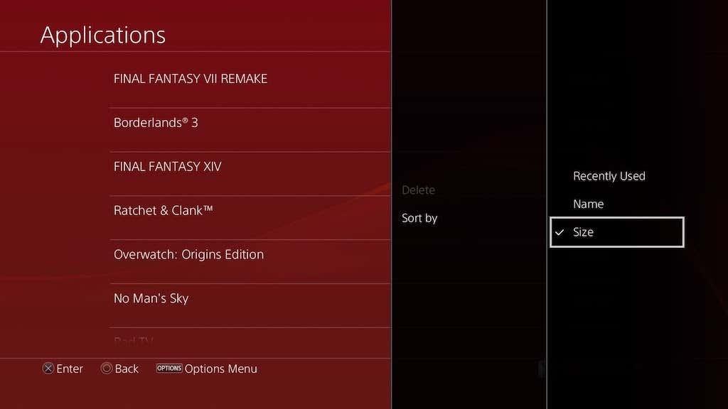 Comment désinstaller des jeux sur PS4