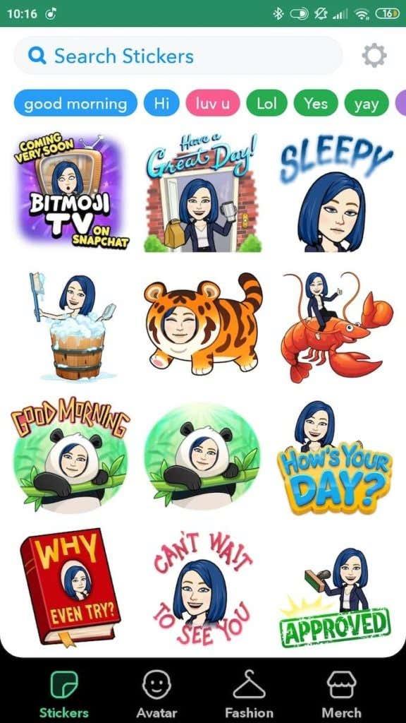 Come trasformarti in un cartone animato usando Bitmoji