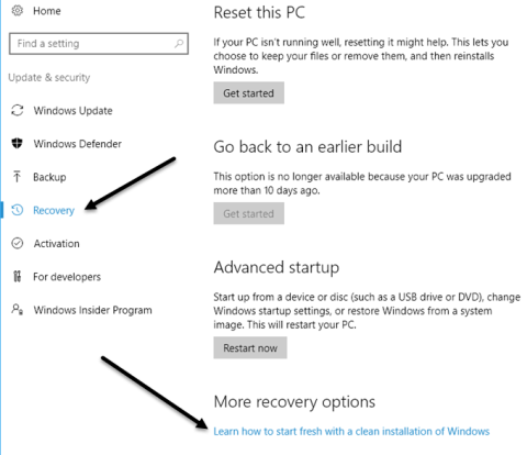 Le moyen le plus simple de nettoyer linstallation de Windows 10