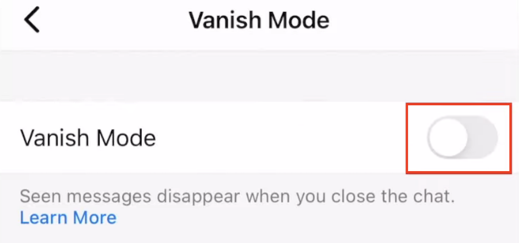 วิธีใช้ Vanish Mode บน Facebook Messenger