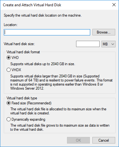 Cum se creează și se montează un hard disk virtual în Windows