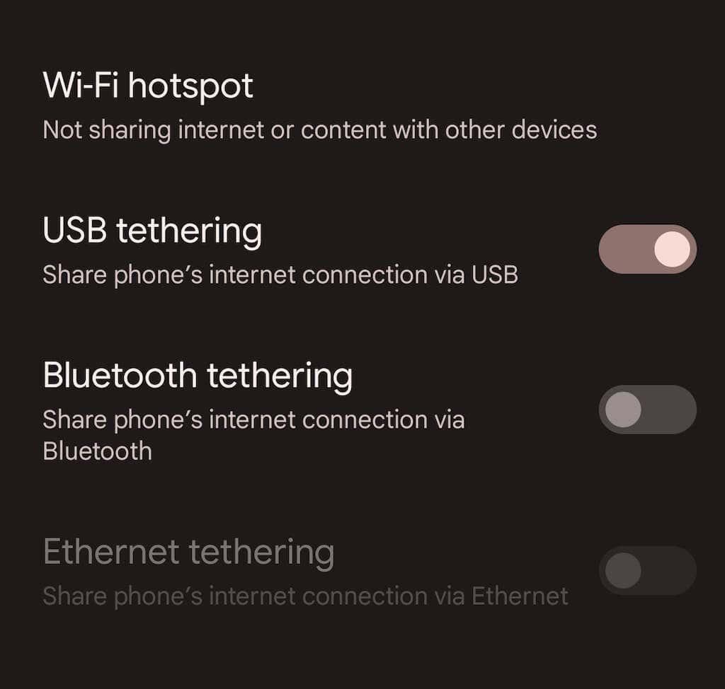 So verwenden Sie Ihr Android-Telefon als Hotspot