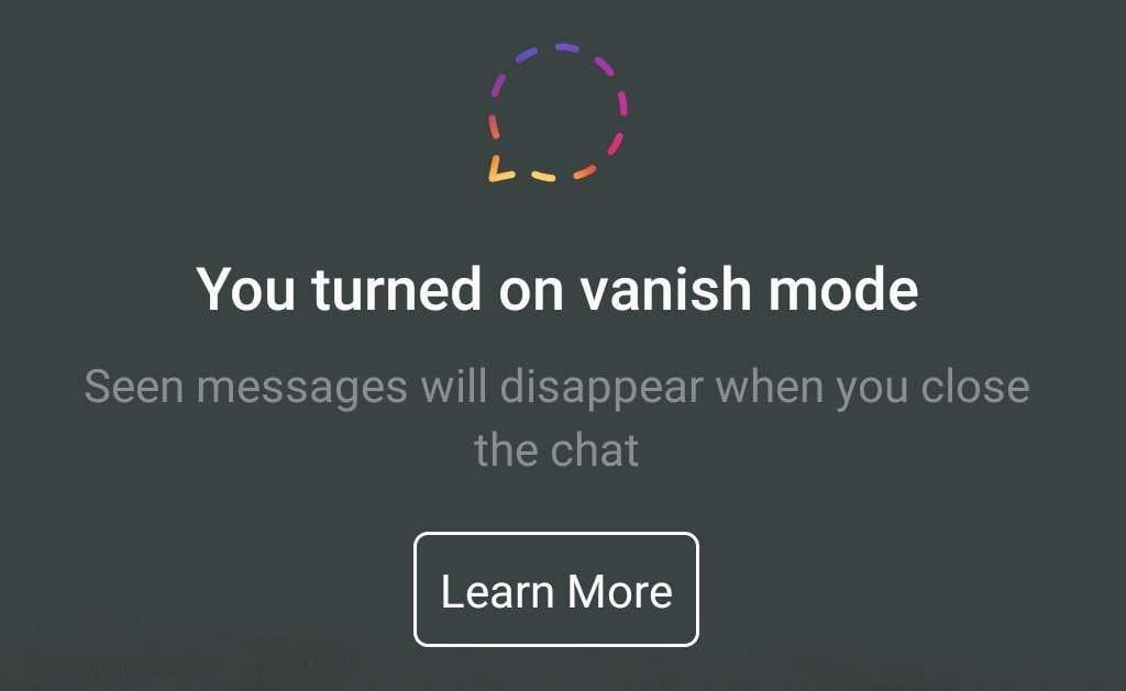 Apakah Mod Vanish di Instagram dan Cara Menggunakannya