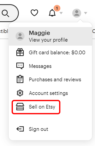 Etsy ショップの設定方法