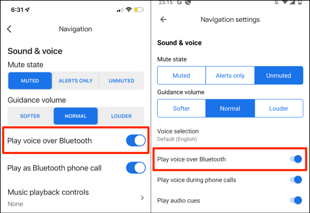 Google Maps ne parle pas ou ne donne pas d'itinéraire vocal ?  12 façons de réparer