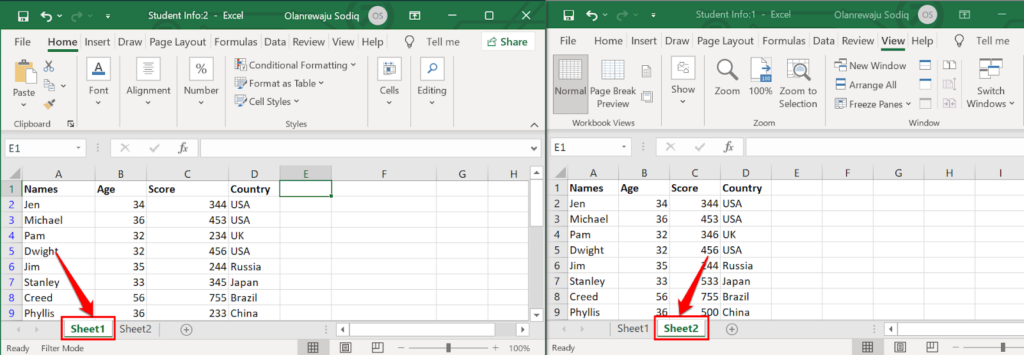 Cara Membandingkan Dua Fail Excel dan Serlahkan Perbezaannya