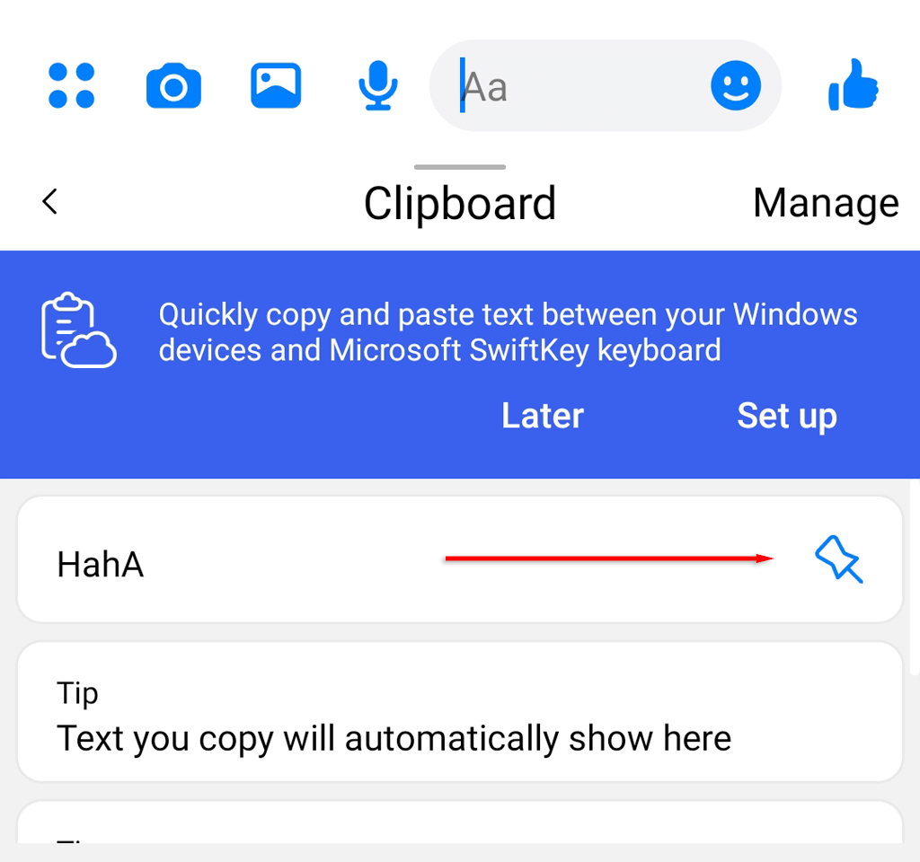 Cum să accesați clipboard-ul pe dispozitivele Android