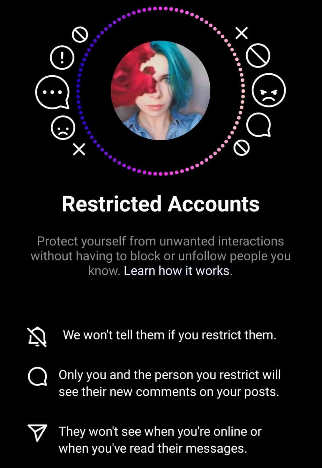 Cum să știi dacă cineva te-a restricționat pe Instagram