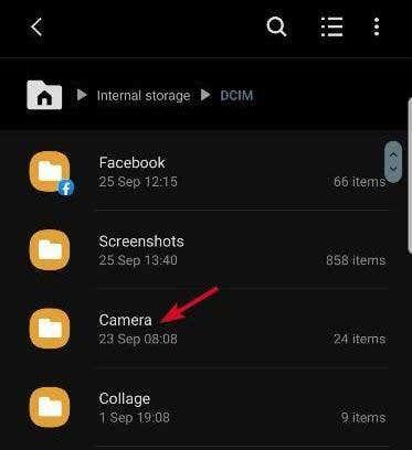 Como transferir arquivos do armazenamento do Android para um cartão SD interno