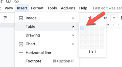 Comment ajouter des formes dans Google Docs