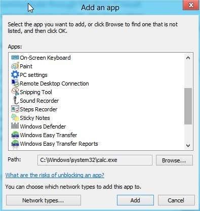 Ajuste as regras e configurações do firewall do Windows 10