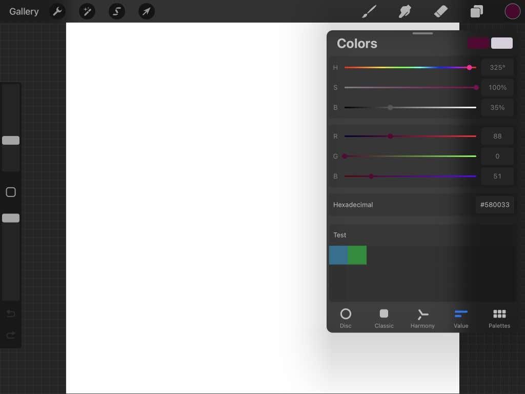 Comment colorier dans Procreate