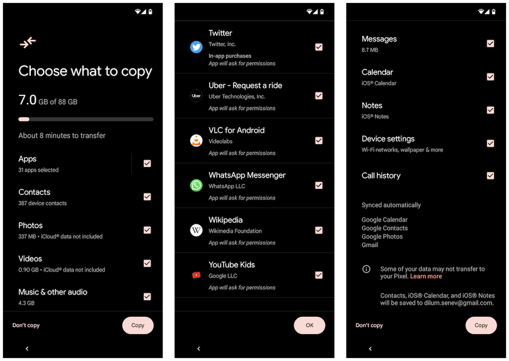 Como transferir o histórico de conversas do WhatsApp do iPhone para o Android