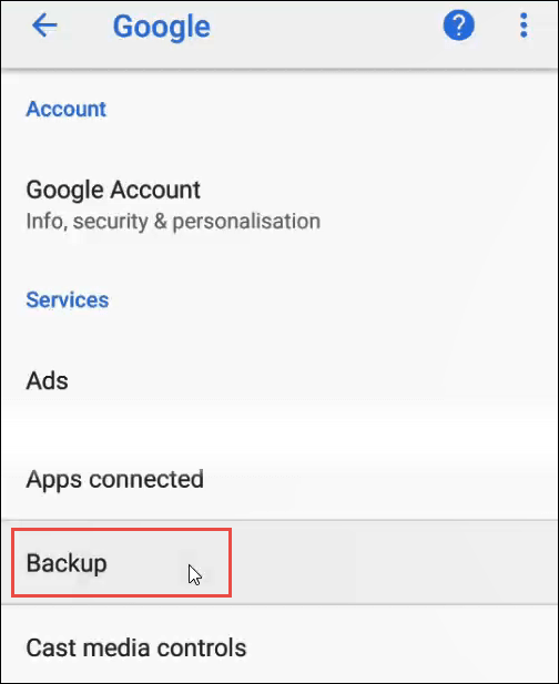 วิธีสำรองข้อมูลโทรศัพท์ Android ของคุณ