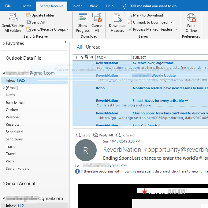 Comment transférer des e-mails entre deux comptes Gmail