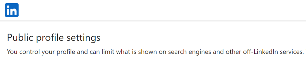 Cum să vă vizualizați profilul LinkedIn ca public