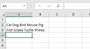 วิธีแยกชื่อและนามสกุลใน Excel
