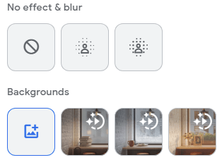 Jak rozmyć tło w Google Meet