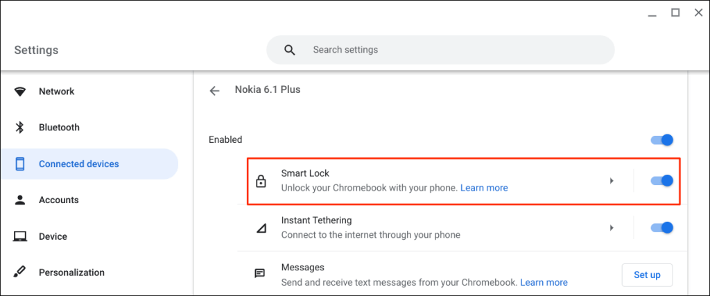 Cum să conectați un telefon la Chromebook folosind Phone Hub