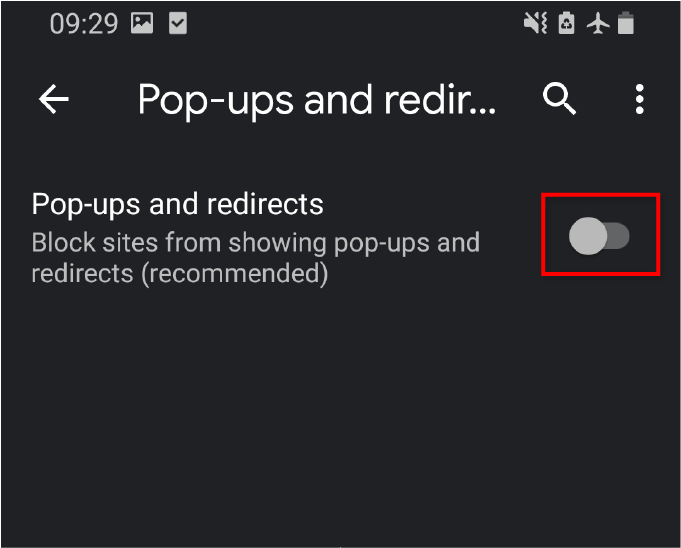 Como corrigir o vírus pop-up do Google Chrome no Android