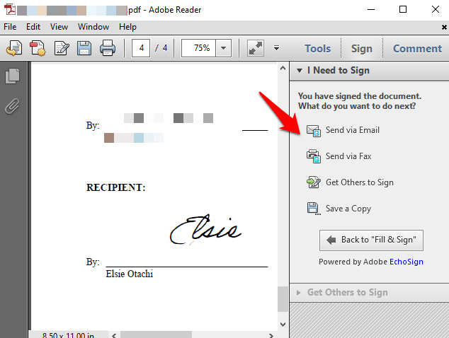 Cómo firmar un archivo PDF en Windows