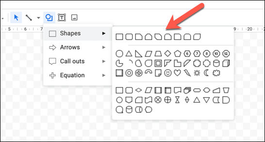 Jak dodawać kształty w Dokumentach Google