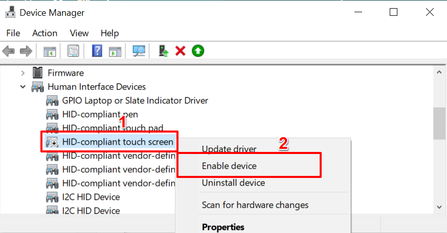Come disattivare il touchscreen del laptop (Dell, HP, ecc.)