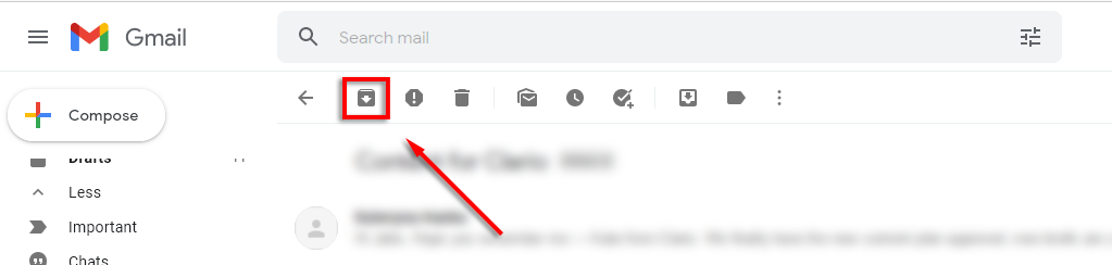 Come funziona l'archivio in Gmail