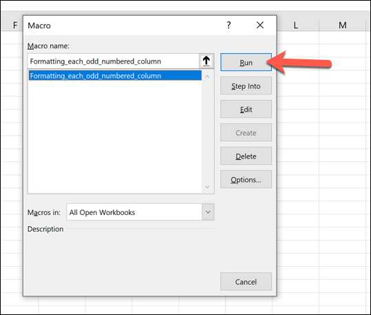 Cara Merakam Makro dalam Excel