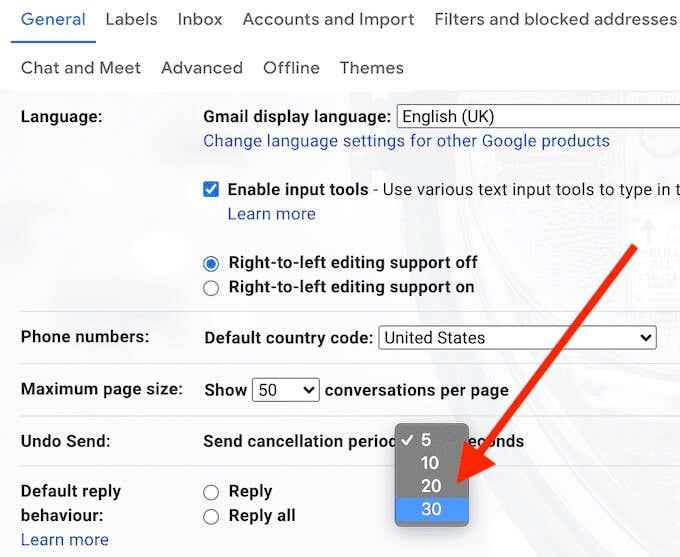 Comment annuler l'envoi d'un e-mail dans Gmail