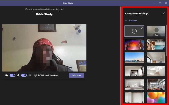 Cara Menukar Latar Belakang dalam Microsoft Teams