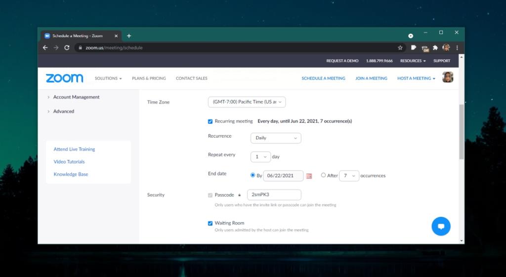 Reunión recurrente de Zoom: cómo configurarla