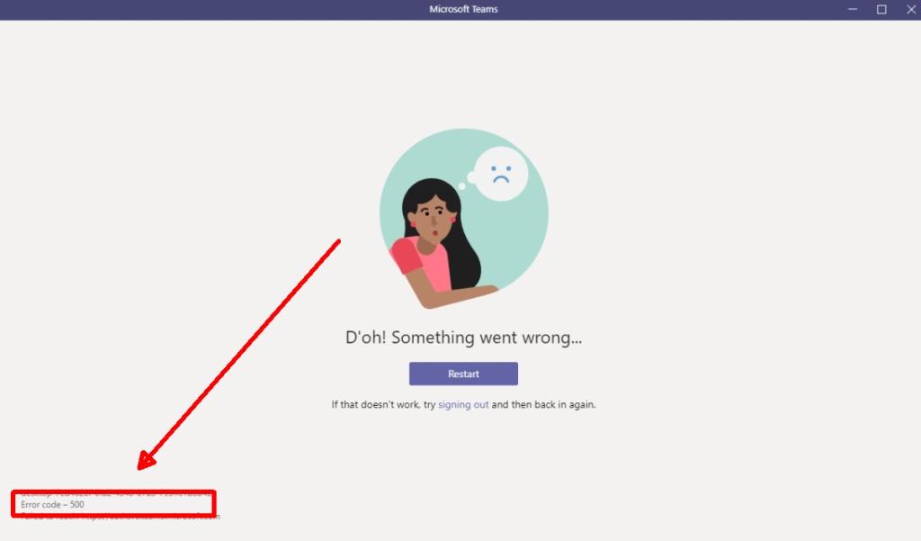 FIX: Kod Ralat Microsoft Teams 500 (Panduan Penuh)