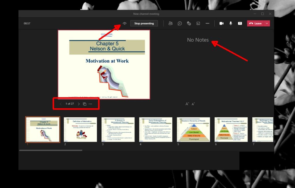 So verwenden Sie den Präsentationsmodus von Microsoft Teams