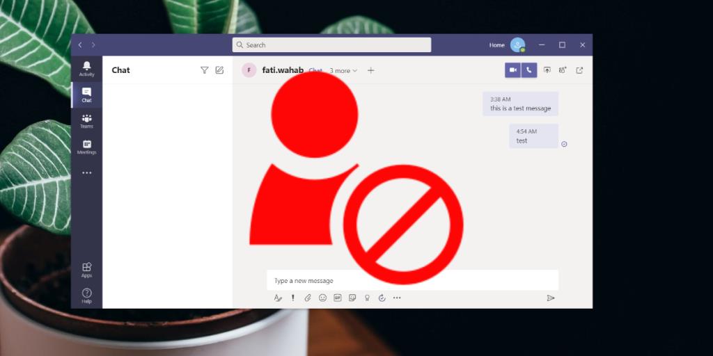 Cómo bloquear a alguien en Microsoft Teams