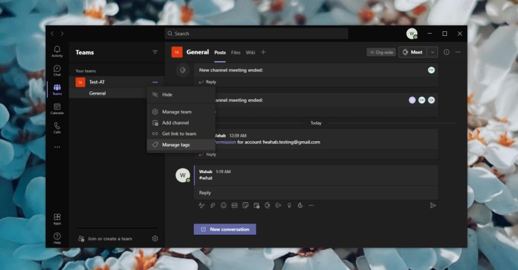 Cara membuat dan menggunakan tag Microsoft Teams