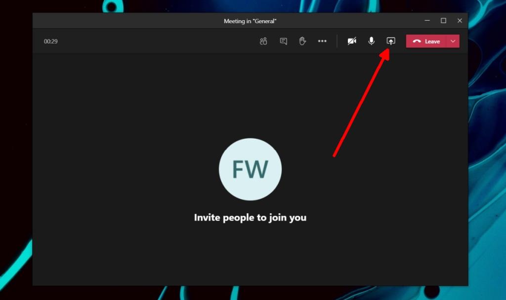 So teilen Sie den Bildschirm in Microsoft Teams