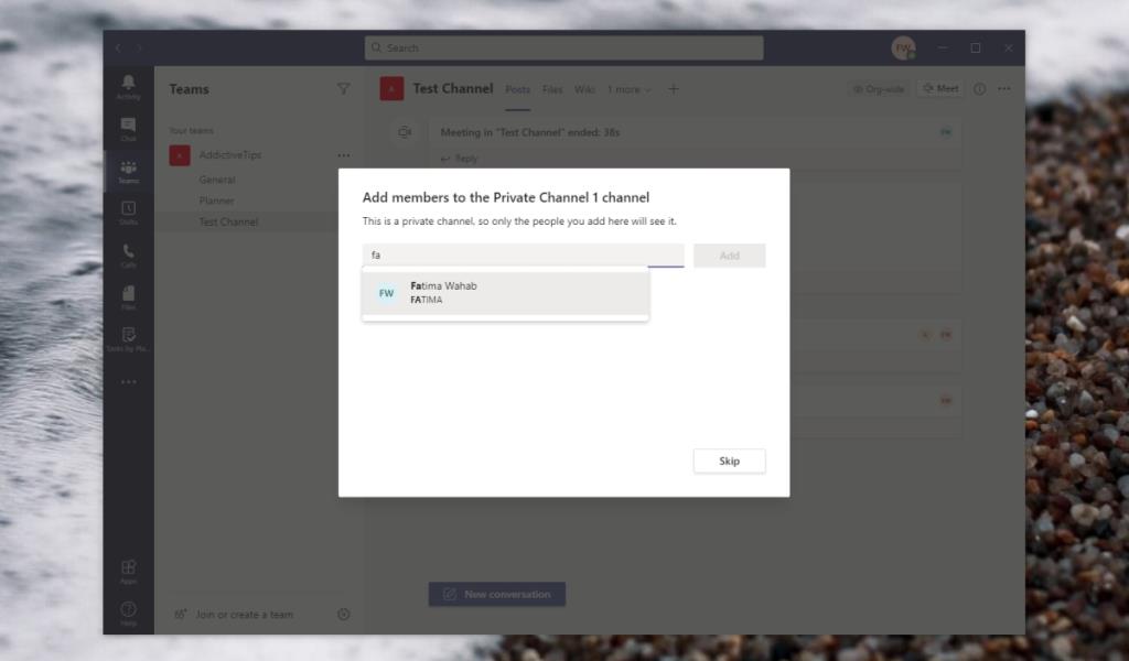 Cara membuat saluran peribadi Microsoft Teams