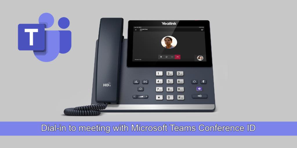 Microsoft Teams Konferans Kimliği ile bir toplantıya telefonla katılma