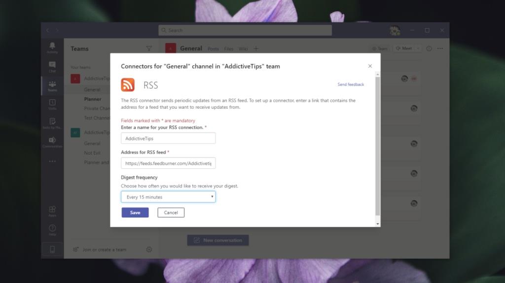 Microsoft Teams-integraties inschakelen en gebruiken