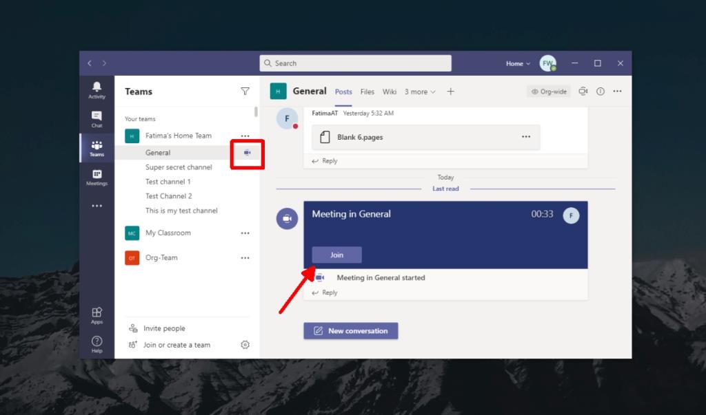 Cara menyertai mesyuarat Microsoft Teams