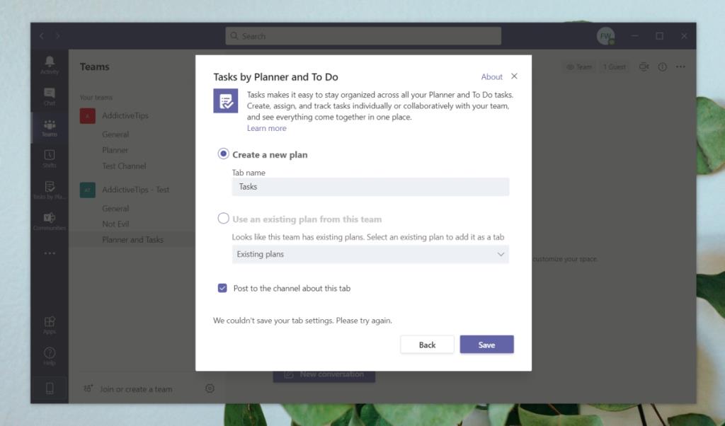 Taken gebruiken in Microsoft Teams