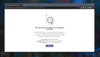 Error de configuración de la zona de seguridad de Microsoft Teams: aquí se explica cómo solucionarlo