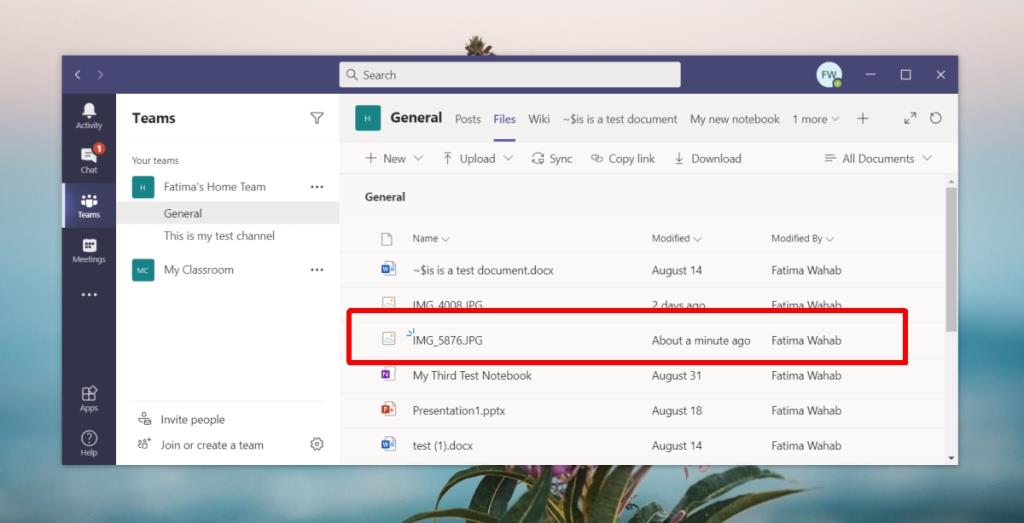 Come correggere le immagini allegate non visualizzate in Microsoft Teams