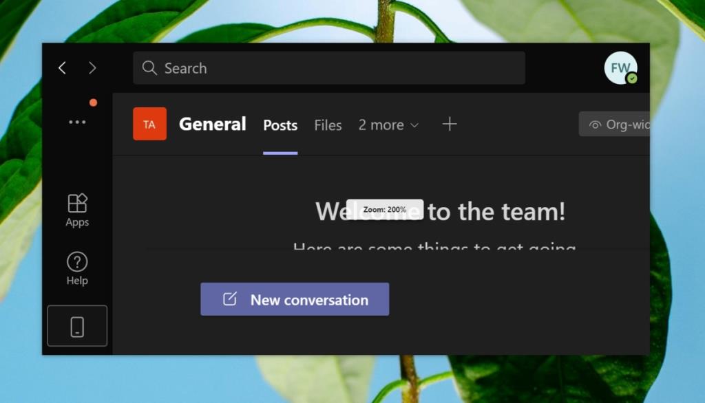 Microsoft Teams'de nasıl yakınlaştırılır