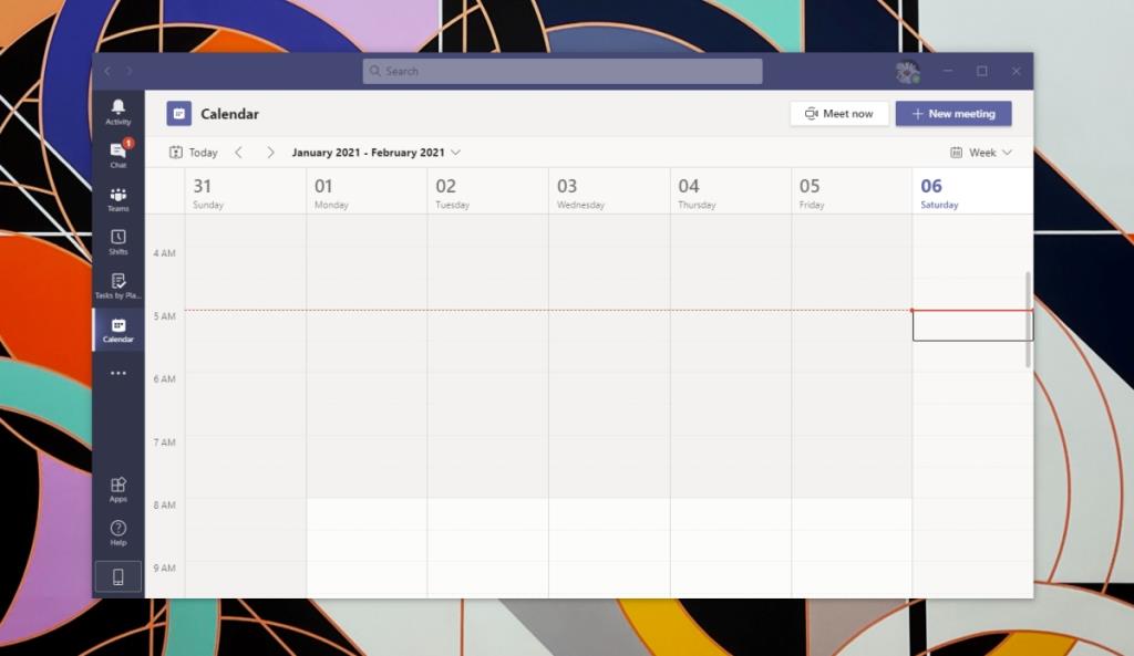 MicrosoftTeamsカレンダーを作成して使用する方法
