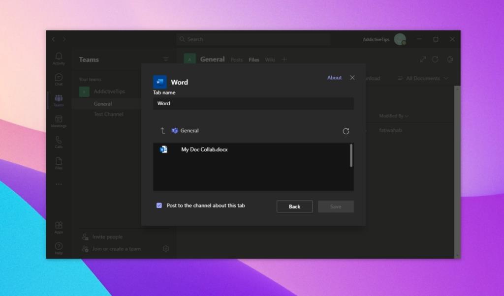 Come utilizzare lo strumento di collaborazione sui documenti di Microsoft Teams