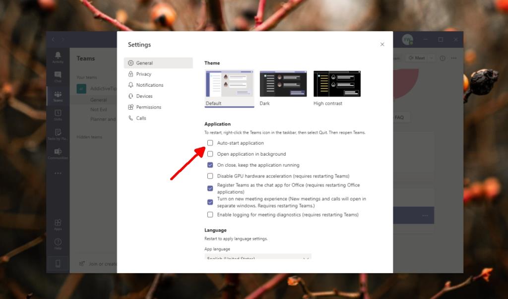Cum să dezactivați Microsoft Teams la pornire, pentru membrul echipei