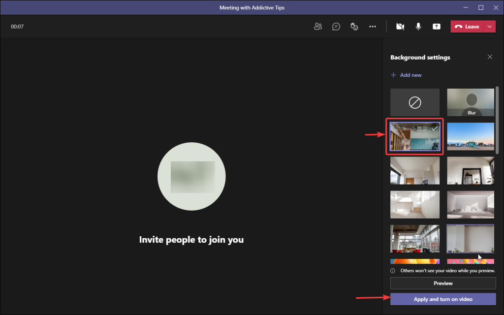 Immagine di sfondo personalizzata di Microsoft Teams: come cambiare lo sfondo su Teams