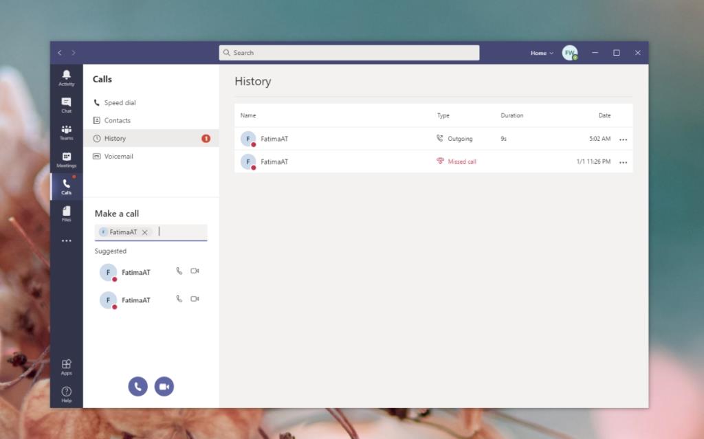 Cómo iniciar una llamada de Microsoft Teams